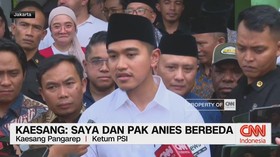 VIDEO: Kaesang: Saya dan Pak Anies Berbeda