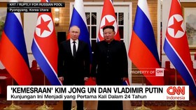 VIDEO: 'Kemesraan' Kim Jong Un dan Vladimir Putin