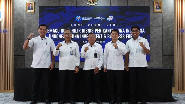 Indonesia Tuna Investment and Business Forum yang diadakan di Surabaya menjadi upaya KKP memacu investasi dari hulu ke hilir terkait perikanan tuna.