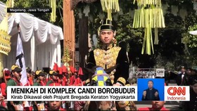 VIDEO: Menikah di Komplek Candi Borobudur