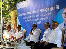 UMKM Purwakarta Ngeluh Bahan Baku Mahal-Penjualan Turun, Zulhas Jawab Begini