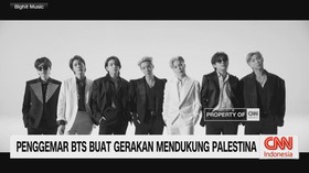 VIDEO: Penggemar BTS Buat Gerakan Mendukung Palestina