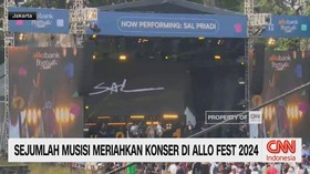 VIDEO: Sejumlah Musisi Meriahkan Konser di Allo Fest 2024
