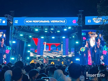 Vierratale Hipnotis Penonton Allo Bank Festival 2024 dengan Tembang Terbaik