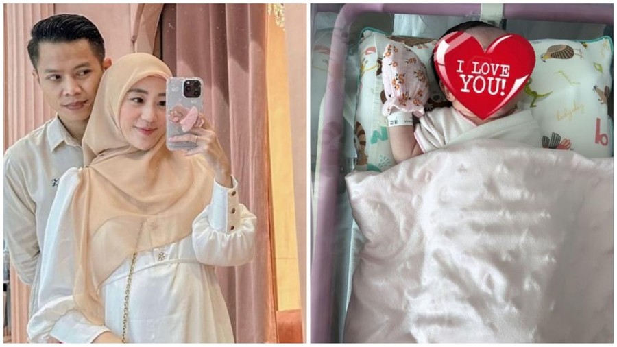 6 Momen Detik-detik Larissa Chou Melahirkan Anak Kedua