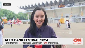 VIDEO: Antusias Pengunjung Allo Bank Festival 2024