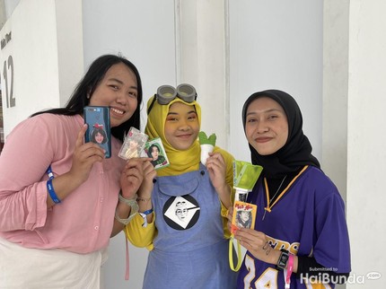 Niat Banget Bun! K-Popers Nonton Allo Bank Festival 2024 Pakai Kostum Minions