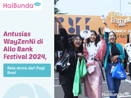 Antusias WayZenNi di Allo Bank Festival 2024, Rela Antre dari Pagi Bun!