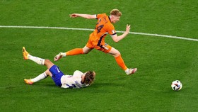 FOTO: 1 Gol Dianulir, Belanda vs Prancis Tanpa Pemenang