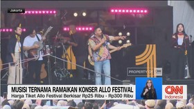 VIDEO: Musisi Ternama Ramaikan Konser Allo Festival