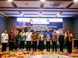 Pemkot Tangsel Raih Penghargaan Paritrana Award Tingkat Provinsi