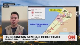 VIDEO: RS Indonesia Kembali Beroperasi