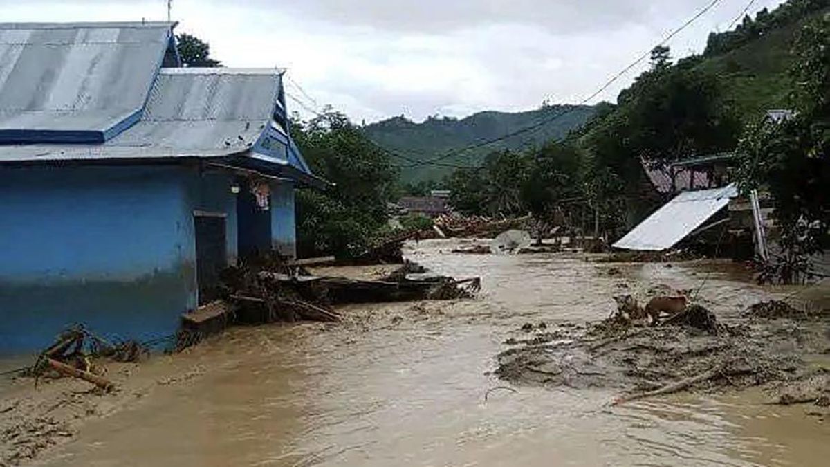 Banjir Rob di Pesisir Parigi Moutong, 40 KK Terdampak