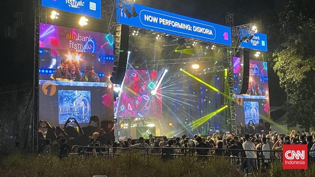 Allo Bank Festival 2024 Berpuncak dengan Pesta Dansa Diskoria Meriah