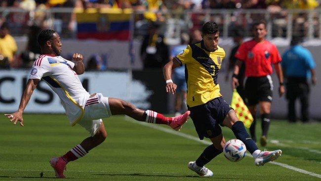 Venezuela Taklukkan Ekuador 10 Pemain di Laga Final Copa America 2024