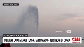 VIDEO: Melihat Laut Merah Tempat Air Mancur Tertinggi di Dunia