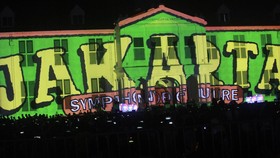 Jakarta Light Festival di Kota Tua, Atraksi Cahaya di Malam Tahun Baru