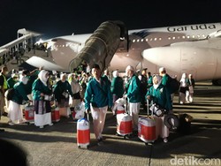 359 Jemaah Haji Kloter 1 Tiba di Tanah Air, 1 Orang Masih Tertinggal di Makkah