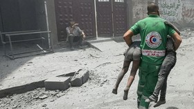 FOTO: Serangan Brutal Israel di Kamp Al Shati Gaza Renggut 42 Nyawa