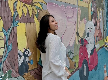 7 Potret Babymoon Clairine Clay di Korea, Berharap Kembali Bersama Si Kecil