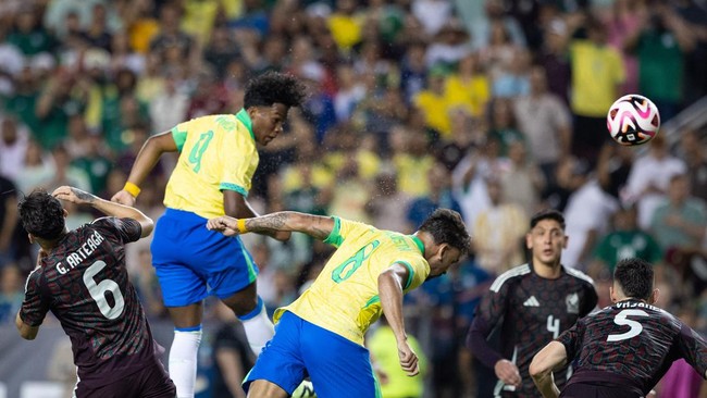 Pemilik nomor 9 timnas Brazil di ajang Copa America 2024 adalah bintang muda berusia 17 yang baru memperkuat Real Madrid, Endrick.