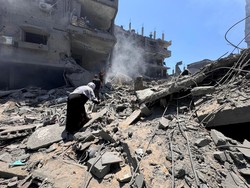 Israel Serbu Permukiman di Gaza, Paksa Warga Palestina Pergi ke Selatan