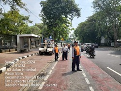 Bus Digetok Tarif Parkir Rp 300 Ribu Ternyata Sudah Dibuntuti dari Gambir