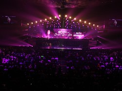 Terima Kasih dari Ruth Sahanaya di Konser 40 Tahun Simfoni dari Hati