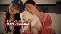 Hangout Gemas Bae Suzy dan Song Hye Kyo, Bare Face Aja Cakep