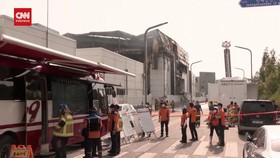 VIDEO: Kebakaran Pabrik Baterai di Korea, 16 Orang Tewas