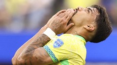 FOTO: Frustrasi Brasil Tak Bisa Bobol Kosta Rika di Copa America