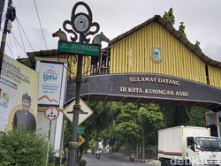 Gapura Selamat Datang Kabupaten Kuningan Bakal Direnovasi