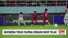 VIDEO: Indonesia Tekuk Filipina dengan Skor Telak