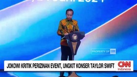 VIDEO: Jokowi Kritik Perizinan Event, Ungkit Konser Taylor Swift
