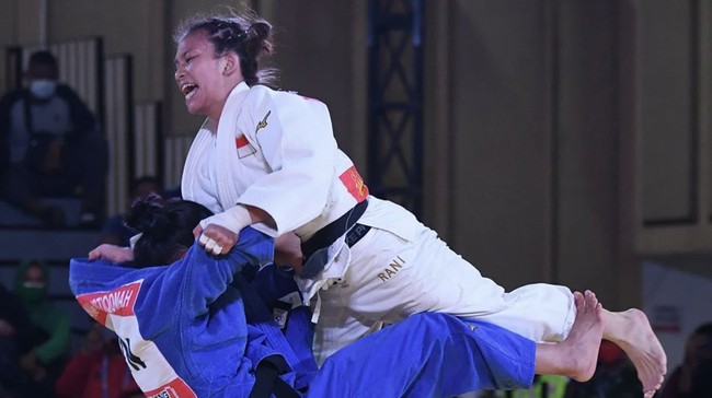 Atlet judo putri Indonesia Maryam March Maharani dinyatakan lolos ke Olimpiade 2024 Paris mendatang.