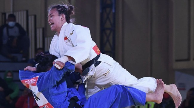 Langkah Maryam Maharani Terhadang di Babak 16 Besar Judo Olimpiade