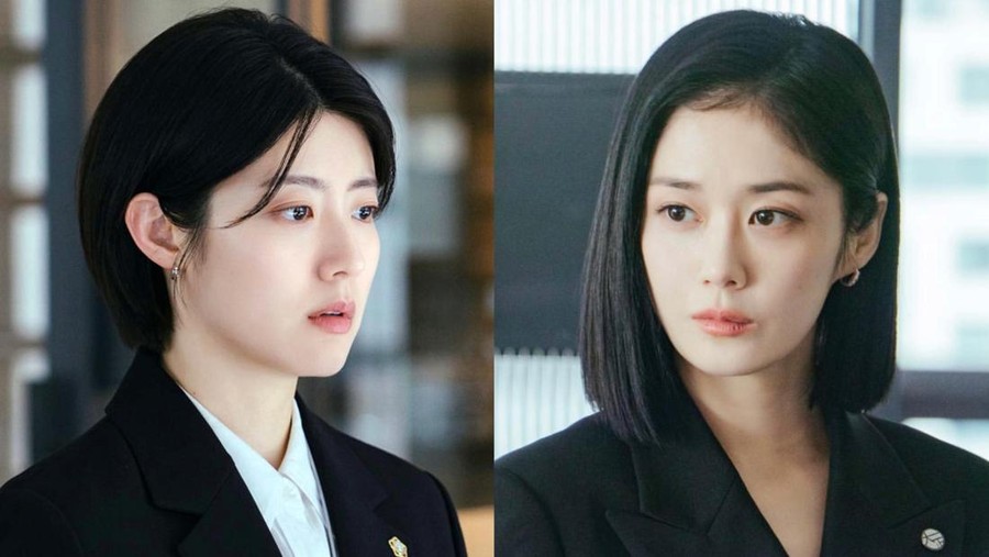 Nam Ji Hyun dan Jang Nara dalam drama Good Partner