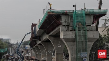 LRT Velodrome-Manggarai Ditargetkan Beroperasi 2027