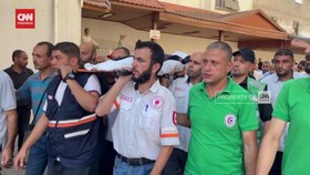 VIDEO: Israel Bom Fasiltas Kesehatan di Gaza Tewaskan 2 Petugas Medis