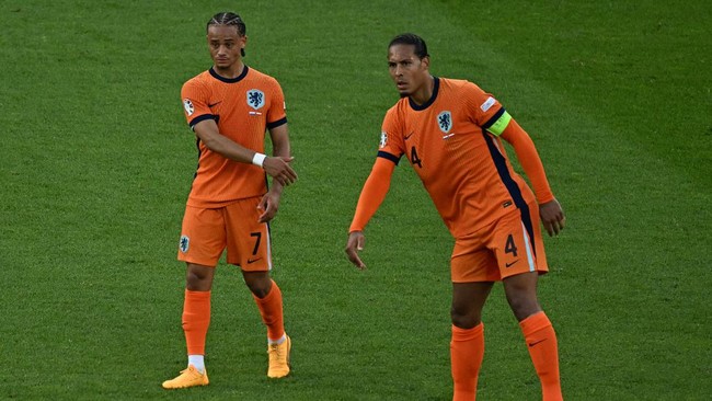 Kesalahan fatal bek sekaligus kapten Belanda Virgil van Dijk menjadi penyebab terciptanya gol penentu kemenangan Austria di Euro 2024, Selasa (25/6).