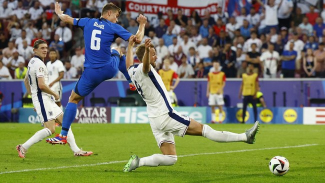 Inggris lolos sebagai juara grup setelah bermain imbang 0-0 melawan Slovenia pada matchday terakhir Grup C Euro 2024.