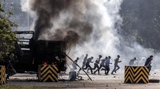 FOTO: Demo Tolak UU Pajak Berujung Kerusuhan di Kenya, 10 Tewas