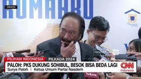 Paloh: PKS Dukung Sohibul, Besok Bisa Beda Lagi