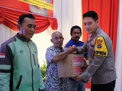 Polda Kaltara Bagikan 8.000 Paket Bansos di HUT ke-78 Bhayangkara