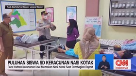 VIDEO: Puluhan Siswa SD Keracunan Nasi Kotak