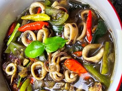 Resep Ungkep Cumi Hitam dan Cabe, Gurih Nampol Untuk Lauk Nasi