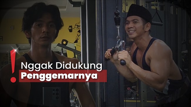 Pamer Tubuh Kekar-Disebut Kuli Bangunan, Ridho DA: Badan Itu Investasi