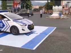 Polres Banjarnegara Jelaskan soal Viral Mobil Patroli Lindas Bendera Israel