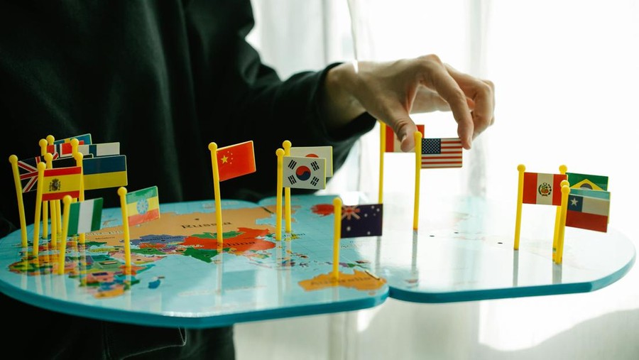 Ilustrasi bendera negara