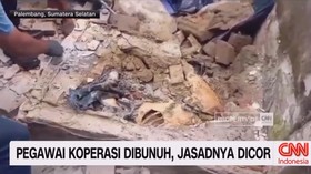 VIDEO: Pegawai Koperasi Dibunuh, Jasadnya Dicor